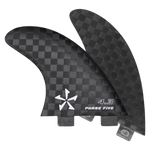 3.7 Twin Fin Set Carbon