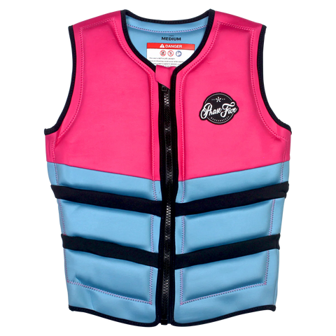2023 Phase Five LADIES PRO - Impact Vest (Pink/Blue)